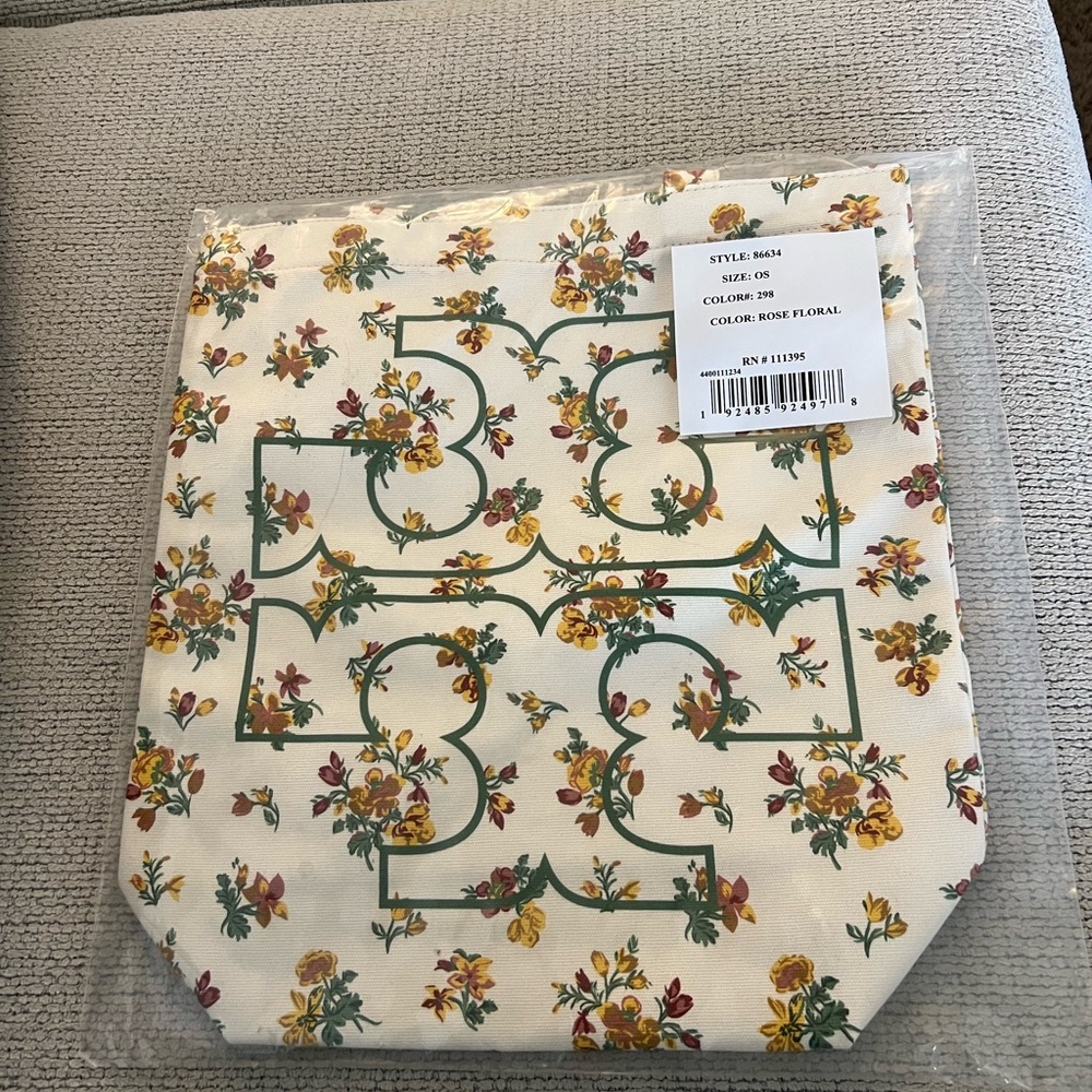 Tory Burch canvas tote bag